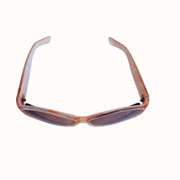 Jennifer Lopez Floral Eyewear Frames Oval Red Pink  JLO Logo Luxury Sunglasses - Picture 14 of 15